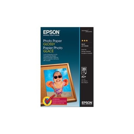 EPSON Photo Paper Glossy A3+ 20 sheet EPSON Photo Paper Glossy A3+ 20 sheet