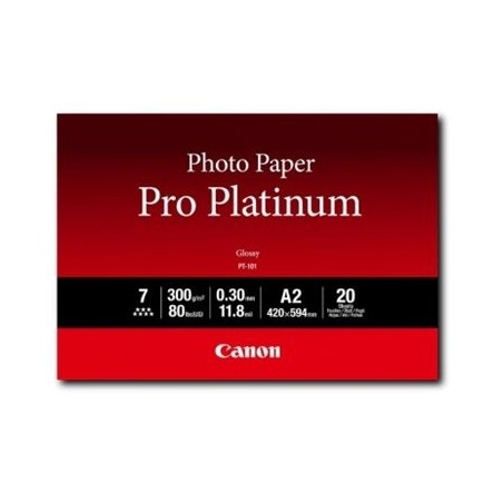 CANON PT-101 A2 photo paper platinum 20 sheets