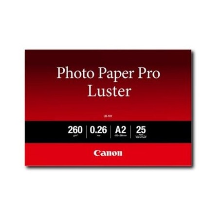 CANON LU-101 A2 photo paper Luster 25 sheets
