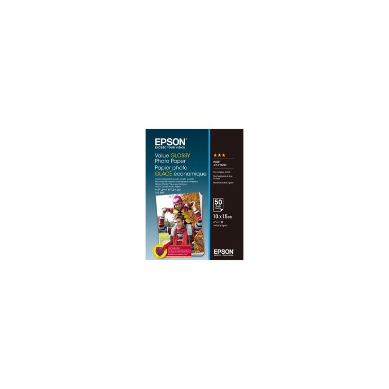 EPSON Value Photo Paper 10x15cm 50 sheets EPSON Value Photo Paper 10x15cm 50 sheets