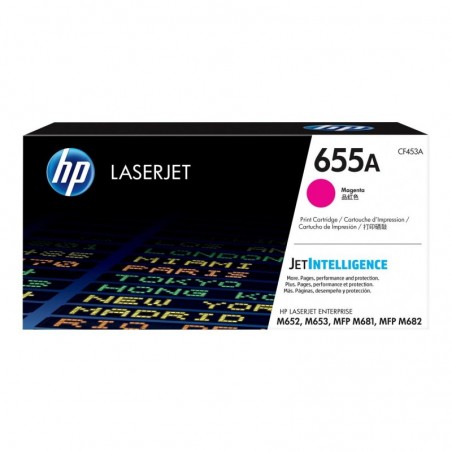 HP 655A Original LaserJet Toner Cartridge Magenta HP 655A Original LaserJet Toner Cartridge Magenta