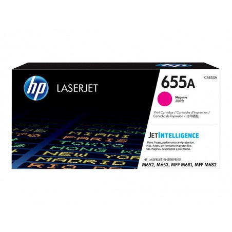 HP 655A Original LaserJet Toner Cartridge Magenta HP 655A Original LaserJet Toner Cartridge Magenta