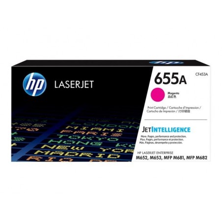 HP 655A Original LaserJet Toner Cartridge Magenta HP 655A Original LaserJet Toner Cartridge Magenta