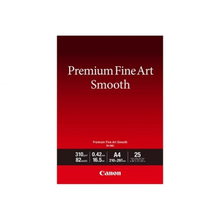 CANON FA-SM2 A4 25Sheets Premium Fine Art Smooth Paper CANON FA-SM2 A4 25Sheets Premium Fine Art Smooth Paper