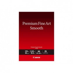 CANON FA-SM2 A4 25Sheets Premium Fine Art Smooth Paper CANON FA-SM2 A4 25Sheets Premium Fine Art Smooth Paper