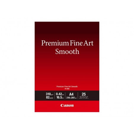 CANON FA-SM2 A4 25Sheets Premium Fine Art Smooth Paper CANON FA-SM2 A4 25Sheets Premium Fine Art Smooth Paper