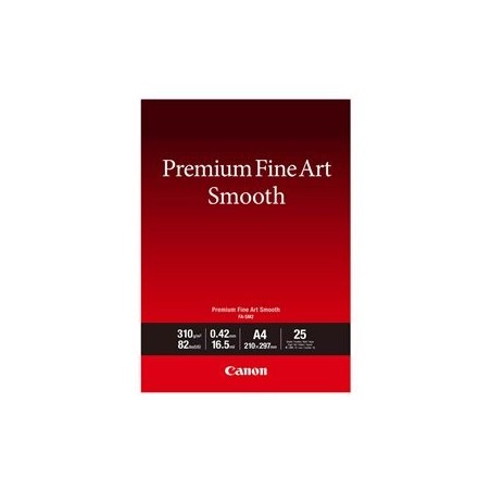 CANON FA-SM2 A4 25Sheets Premium Fine Art Smooth Paper CANON FA-SM2 A4 25Sheets Premium Fine Art Smooth Paper