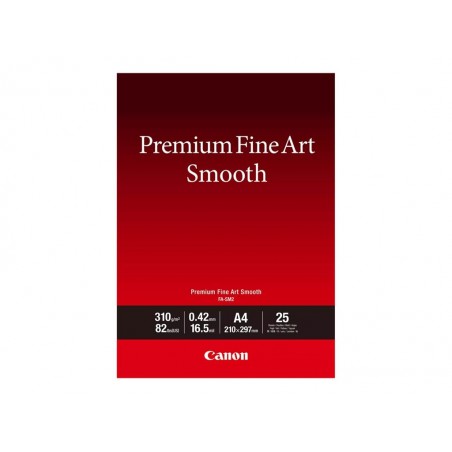 CANON FA-SM2 A4 25Sheets Premium Fine Art Smooth Paper CANON FA-SM2 A4 25Sheets Premium Fine Art Smooth Paper