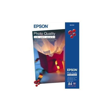EPSON C13S041061 Papier Epson photo Quality Ink Jet 105g A4 100ark EPSON C13S041061 Papier Epson photo Quality Ink Jet 105g A4 100ark