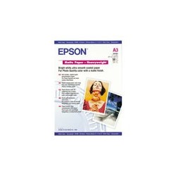 EPSON C13S041261 Papier Epson Epson matte Heavyweight 167g A3 50ark EPSON C13S041261 Papier Epson Epson matte Heavyweight 167g A3 50ark