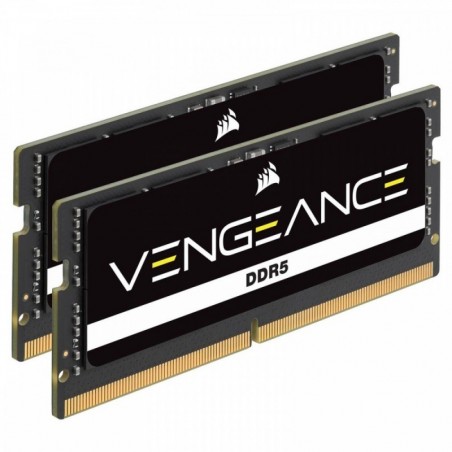 Pamięć DDR5 Vengeance 32GB/4800 (2*16) CL40 SODIMM, czarna Pamięć DDR5 Vengeance 32GB/4800 (2*16) CL40 SODIMM, czarna