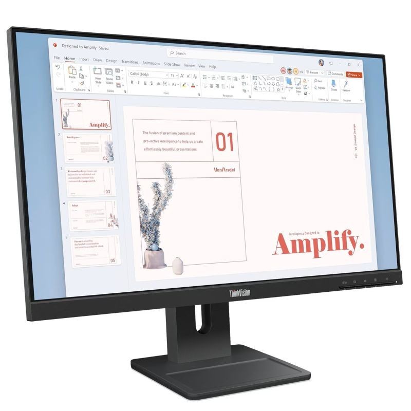 Monitor LENOVO ThinkVision E24-40 23.8" 1920x1080px IPS 100Hz 4 ms Głośniki Monitor LENOVO ThinkVision E24-40 23.8" 1920x1080px IPS 100Hz 4 ms Głośniki