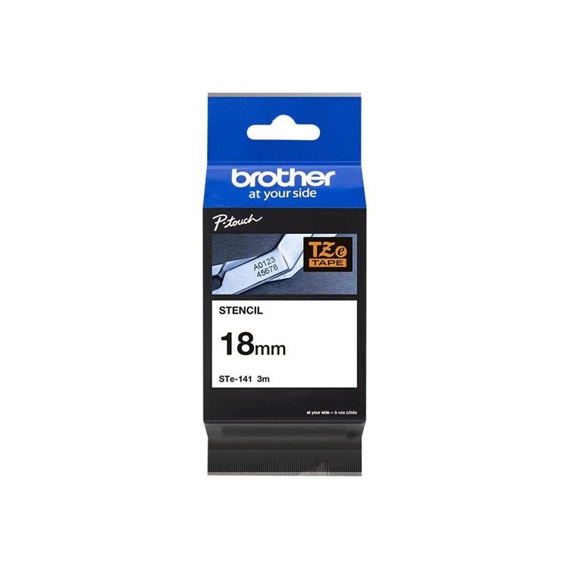 BROTHER STE141 Taśma Brother 18mm STENCIL TAPE BROTHER STE141 Taśma Brother 18mm STENCIL TAPE