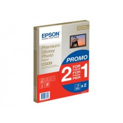 EPSON Premium glossy photo paper inkjet 255g/m2 A4 2x15 sheets 1-pack BOGOF EPSON Premium glossy photo paper inkjet 255g/m2 A4 2x15 sheets 1-pack BOGOF
