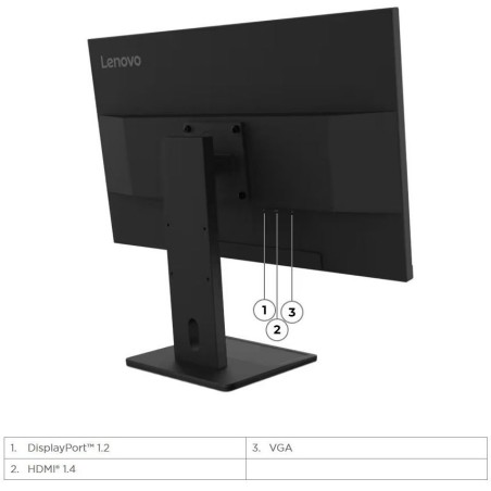 Monitor LENOVO ThinkVision E27-40 27" 1920x1080px IPS 100Hz 4 ms Głośniki Monitor LENOVO ThinkVision E27-40 27" 1920x1080px IPS 100Hz 4 ms Głośniki