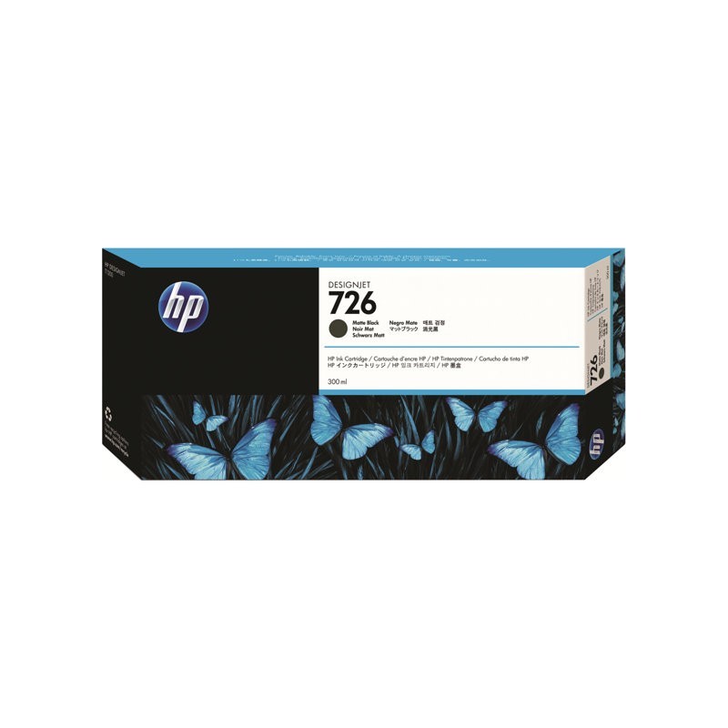 HP 726 ink black matte 300ml Designjet T1200 HP 726 ink black matte 300ml Designjet T1200