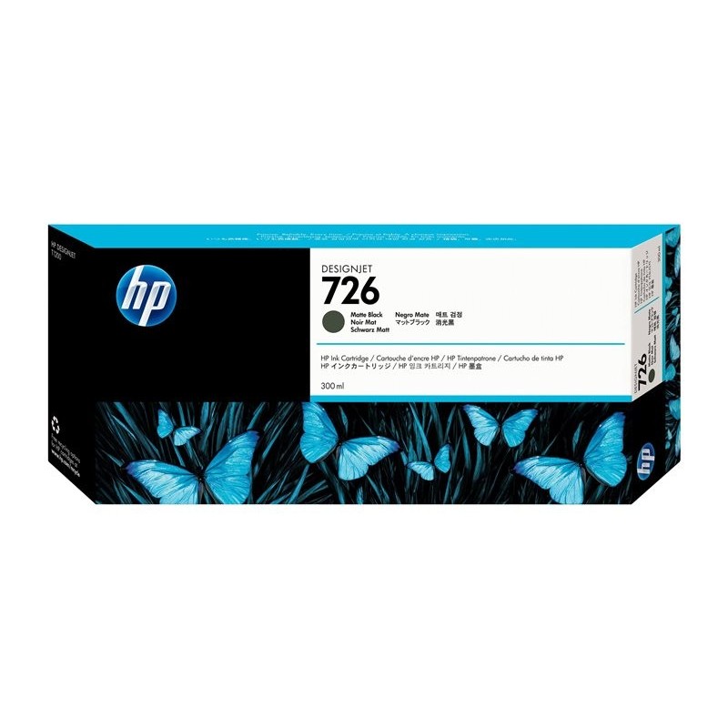 HP 726 ink black matte 300ml Designjet T1200 HP 726 ink black matte 300ml Designjet T1200