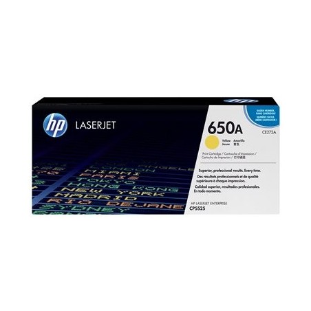 HP CE272A Toner HP yellow 15 000 str LaserJet CP5525 HP CE272A Toner HP yellow 15 000 str LaserJet CP5525