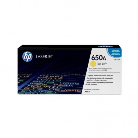 HP CE272A Toner HP yellow 15 000 str LaserJet CP5525 HP CE272A Toner HP yellow 15 000 str LaserJet CP5525