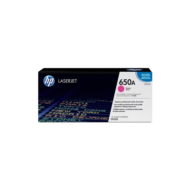 HP CE273A Toner HP magenta 15 000 str LaserJet CP5525 HP CE273A Toner HP magenta 15 000 str LaserJet CP5525