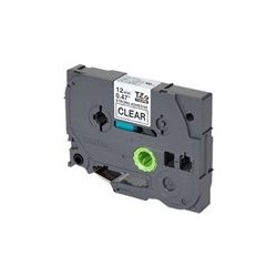 BROTHER TZES131 Taśma Brother 12mm BLACK ON CLEAR ADHESIVE TAPE BROTHER TZES131 Taśma Brother 12mm BLACK ON CLEAR ADHESIVE TAPE