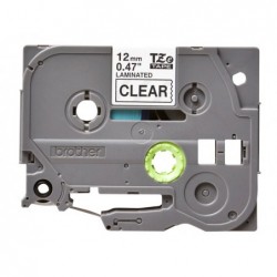 BROTHER TZES131 Taśma Brother 12mm BLACK ON CLEAR ADHESIVE TAPE BROTHER TZES131 Taśma Brother 12mm BLACK ON CLEAR ADHESIVE TAPE