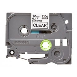 BROTHER TZES131 Taśma Brother 12mm BLACK ON CLEAR ADHESIVE TAPE BROTHER TZES131 Taśma Brother 12mm BLACK ON CLEAR ADHESIVE TAPE