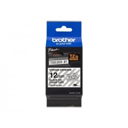 BROTHER TZES131 Taśma Brother 12mm BLACK ON CLEAR ADHESIVE TAPE BROTHER TZES131 Taśma Brother 12mm BLACK ON CLEAR ADHESIVE TAPE