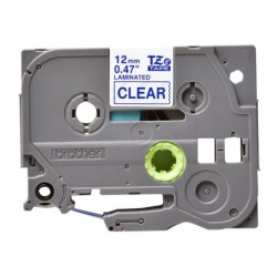 BROTHER TZE133 Taśma Brother 12mm BLUE ON CLEAR BROTHER TZE133 Taśma Brother 12mm BLUE ON CLEAR