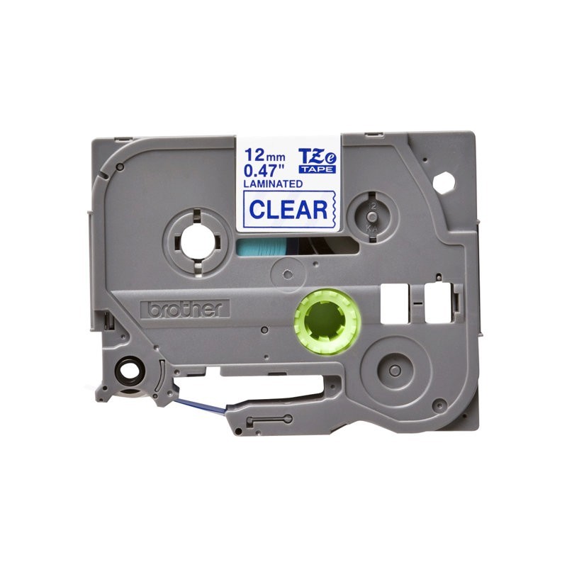 BROTHER TZE133 Taśma Brother 12mm BLUE ON CLEAR BROTHER TZE133 Taśma Brother 12mm BLUE ON CLEAR