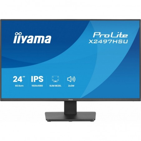 Monitor ProLite 23.8 cala X2497HSU-B1 IPS,FHD,HDMI,DP,120Hz,350CD,2xUSBv3.2, 2xUSB-C, GW 5lat Monitor ProLite 23.8 cala X2497HSU-B1 IPS,FHD,HDMI,DP,120Hz,350CD,2xUSBv3.2, 2xUSB-C, GW 5lat