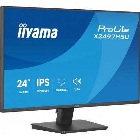 Monitor ProLite 23.8 cala X2497HSU-B1 IPS,FHD,HDMI,DP,120Hz,350CD,2xUSBv3.2, 2xUSB-C, GW 5lat Monitor ProLite 23.8 cala X2497HSU-B1 IPS,FHD,HDMI,DP,120Hz,350CD,2xUSBv3.2, 2xUSB-C, GW 5lat
