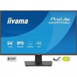 Monitor ProLite 23.8 cala X2497HSU-B1 IPS,FHD,HDMI,DP,120Hz,350CD,2xUSBv3.2, 2xUSB-C, GW 5lat Monitor ProLite 23.8 cala X2497HSU-B1 IPS,FHD,HDMI,DP,120Hz,350CD,2xUSBv3.2, 2xUSB-C, GW 5lat