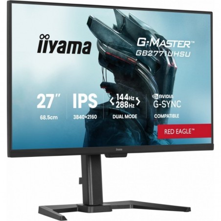 Monitor 27 cali GB2771UHSU-B1 4K 144Hz FHD 288Hz, 450cd, 2x2W, HAS 150, PIVOT
