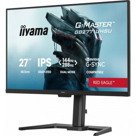 Monitor 27 cali GB2771UHSU-B1 4K 144Hz FHD 288Hz, 450cd, 2x2W, HAS 150, PIVOT