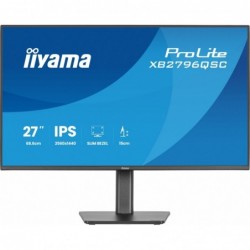 Monitor ProLite 27 cali XB2796QSC-B1 IPS,QHD,HDMI,USB-C (PD 65W),75Hz, 350cd, 1xUSB 3.2 , 1xUSB-C, 2x2W, HAS 150/PIVOT/obrót st Monitor ProLite 27 cali XB2796QSC-B1 IPS,QHD,HDMI,USB-C (PD 65W),75Hz, 350cd, 1xUSB 3.2 , 1xUSB-C, 2x2W, HAS 150/PIVOT/obrót st