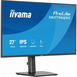 Monitor ProLite 27 cali XB2796QSC-B1 IPS,QHD,HDMI,USB-C (PD 65W),75Hz, 350cd, 1xUSB 3.2 , 1xUSB-C, 2x2W, HAS 150/PIVOT/obrót st Monitor ProLite 27 cali XB2796QSC-B1 IPS,QHD,HDMI,USB-C (PD 65W),75Hz, 350cd, 1xUSB 3.2 , 1xUSB-C, 2x2W, HAS 150/PIVOT/obrót st