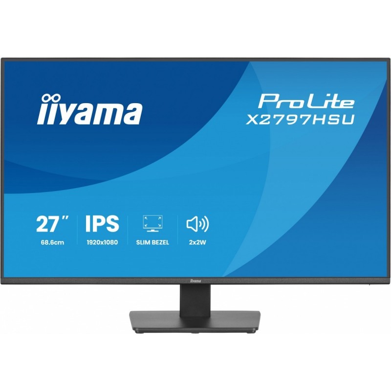 Monitor ProLite 27 cali X2797HSU-B1 IPS,FHD,HDMI,DP,120Hz,350CD,2xUSBv3.2, 2xUSB-C, GW 5lat Monitor ProLite 27 cali X2797HSU-B1 IPS,FHD,HDMI,DP,120Hz,350CD,2xUSBv3.2, 2xUSB-C, GW 5lat
