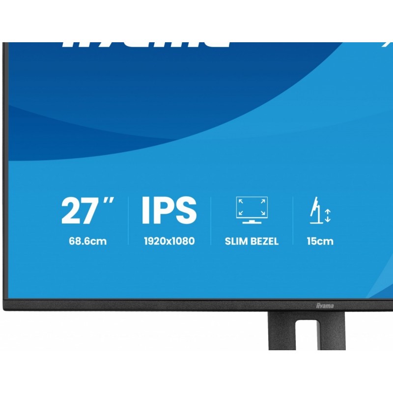 Monitor ProLite 27 cali XB2797HSU-B1 IPS,FHD,HDMI,DP,120Hz,2xUSBv3.2, 2xUSB-C, 350 CD, 2x2W, HAS 150/PIVOT Monitor ProLite 27 cali XB2797HSU-B1 IPS,FHD,HDMI,DP,120Hz,2xUSBv3.2, 2xUSB-C, 350 CD, 2x2W, HAS 150/PIVOT
