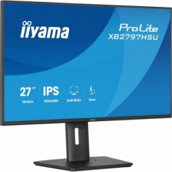 Monitor ProLite 27 cali XB2797HSU-B1 IPS,FHD,HDMI,DP,120Hz,2xUSBv3.2, 2xUSB-C, 350 CD, 2x2W, HAS 150/PIVOT Monitor ProLite 27 cali XB2797HSU-B1 IPS,FHD,HDMI,DP,120Hz,2xUSBv3.2, 2xUSB-C, 350 CD, 2x2W, HAS 150/PIVOT