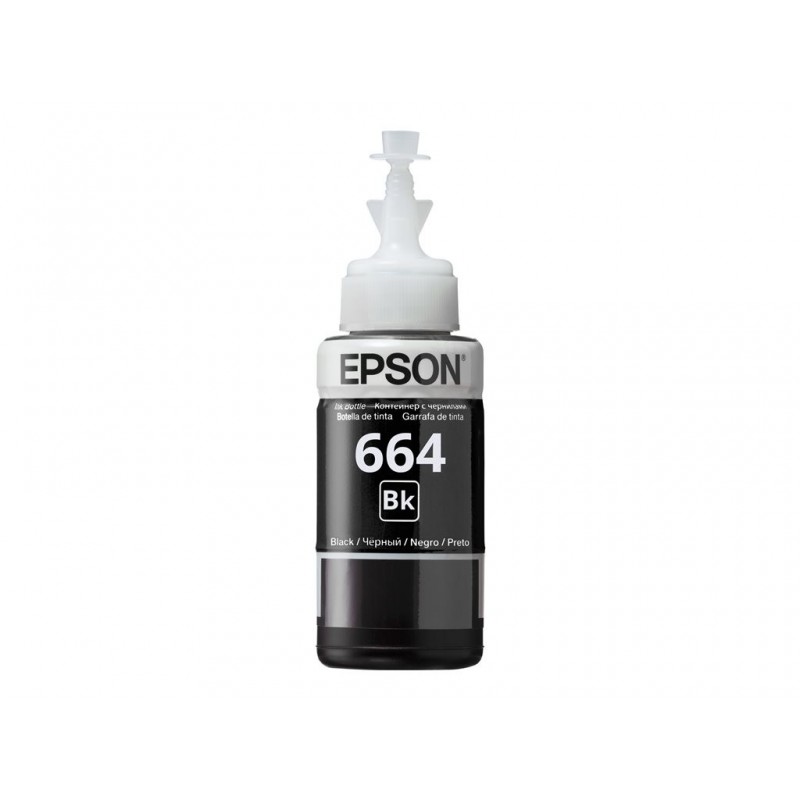 EPSON C13T66414A Tusz Epson T6641 black 70ml L100/L200 EPSON C13T66414A Tusz Epson T6641 black 70ml L100/L200