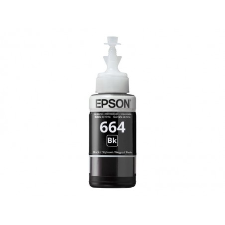 EPSON C13T66414A Tusz Epson T6641 black 70ml L100/L200 EPSON C13T66414A Tusz Epson T6641 black 70ml L100/L200