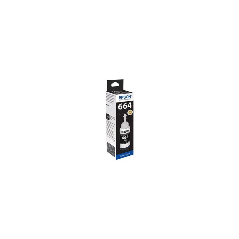 EPSON C13T66414A Tusz Epson T6641 black 70ml L100/L200 EPSON C13T66414A Tusz Epson T6641 black 70ml L100/L200