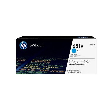 HP CE341A Toner HP 651A cyan HP CE341A Toner HP 651A cyan