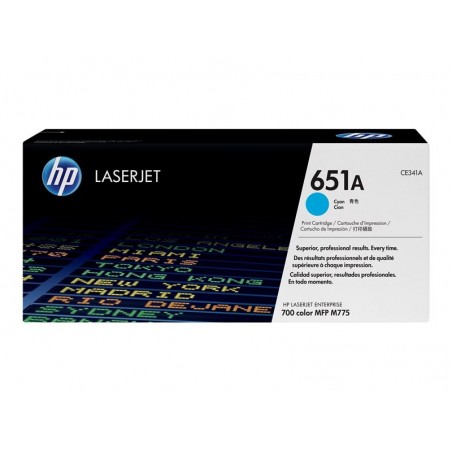 HP CE341A Toner HP 651A cyan HP CE341A Toner HP 651A cyan