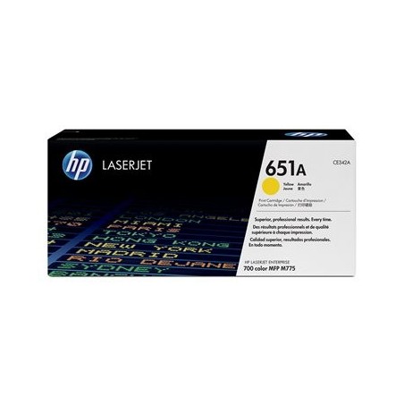 HP CE342A Toner HP 651A yellow HP CE342A Toner HP 651A yellow