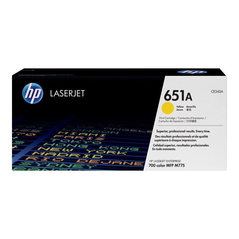 HP CE342A Toner HP 651A yellow HP CE342A Toner HP 651A yellow