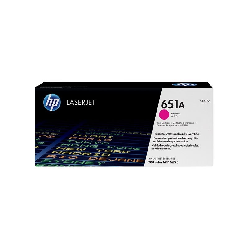 HP CE343A Toner HP 651A magenta HP CE343A Toner HP 651A magenta