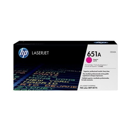 HP CE343A Toner HP 651A magenta HP CE343A Toner HP 651A magenta