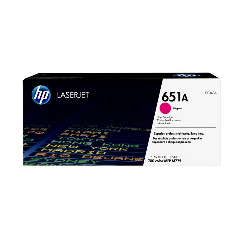 HP CE343A Toner HP 651A magenta HP CE343A Toner HP 651A magenta